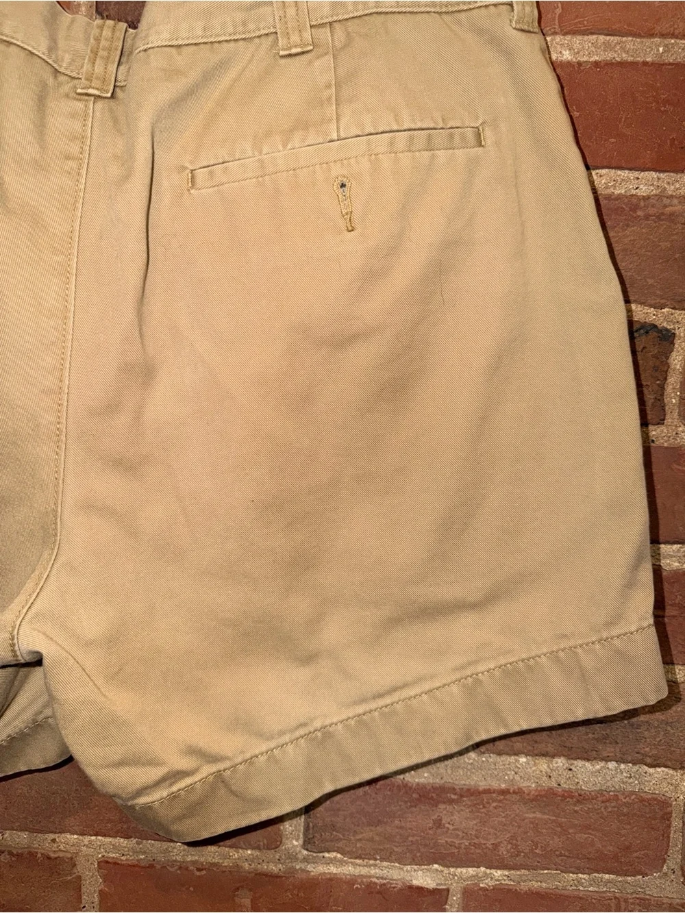 J. Crew Khaki Varick Chino Shorts - Neutral Beige Sz 33